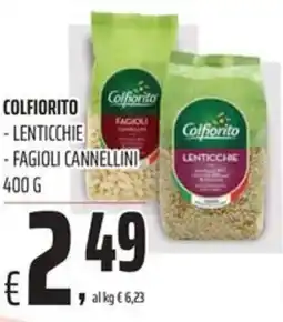 Coop Colfiorito lenticchie e fagioli cannellini offerta
