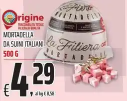 Coop Origine mortadella da suini italiani offerta