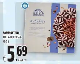 Coop Sammontana torta duchessa offerta
