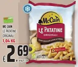 Coop Mc cain le patatine originali offerta