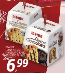Coop Maina panettone o pandoro farciti offerta