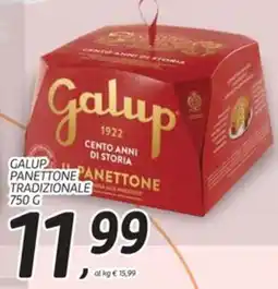 Coop Galup panettone tradizionale offerta