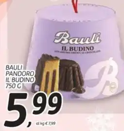 Coop Bauli pandoro il budino offerta