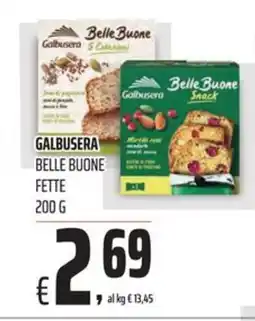 Coop Galbusera belle buone fette offerta