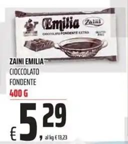 Coop Zaini emilia cioccolato fondente offerta