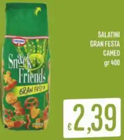 Sisa Salatini gran festa CAMEO offerta