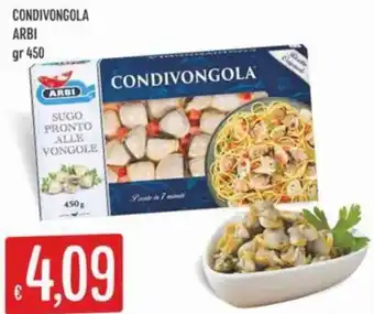 Sisa Condivongola ARBI offerta