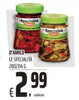 Coop D'amico le specialità offerta