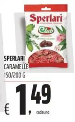 Coop Sperlari caramelle offerta