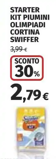Coop STARTER KIT PIUMINI OLIMPIADI CORTINA SWIFFER offerta
