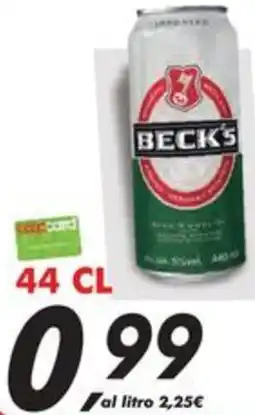 Coop Beck's offerta