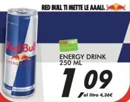 Coop Red bull energy drink offerta