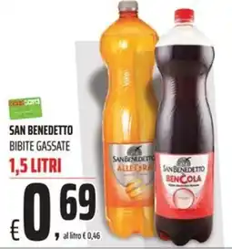 Coop San benedetto bibite gassate offerta