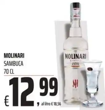 Coop Molinari sambuca offerta