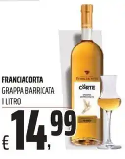Coop Franciacorta grappa barricata offerta