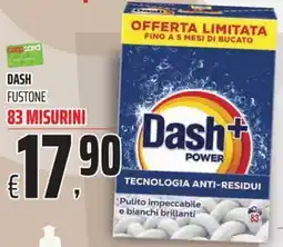 Coop Dash fustone offerta
