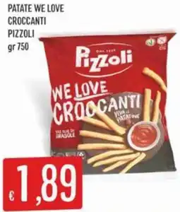 Sisa Patate we love croccanti PIZZOLI offerta