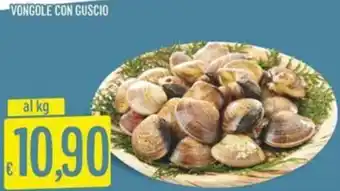 Sisa Vongole con guscio offerta