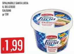 Sisa Spalmabile santa lucia il delizioso GALBANI offerta