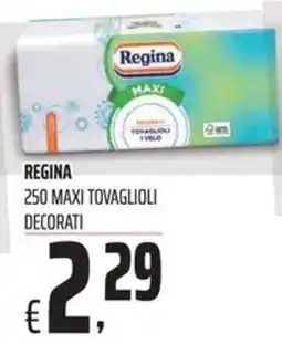 Coop Regina 250 maxi tovaglioli decorati offerta