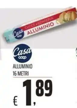 Coop Casa coop alluminio offerta