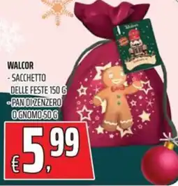 Coop Walcor sacchetto delle feste e pan dizenzero o gnomo offerta