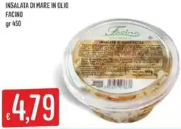 Sisa Insalata di mare in olio FACINO offerta