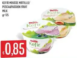 Sisa Kefir mousse mirtillo/ pesca&passion fruit milk offerta