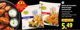 Lidl Delizie del Contadino Alette di pollo marinate XXL offerta