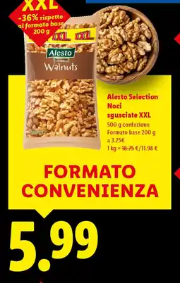 Lidl Alesto Selection Noci sgusciate XXL offerta