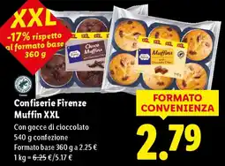 Lidl Confiserie Firenze Muffin XXL offerta
