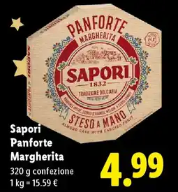 Lidl Sapori Panforte Margherita offerta