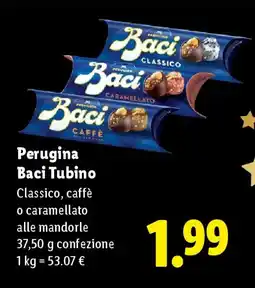 Lidl Perugina Baci Tubino offerta