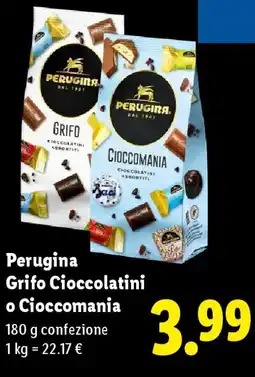 Lidl Perugina Grifo Cioccolatini o Cioccomania offerta