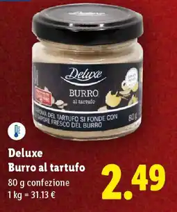Lidl Deluxe Burro al tartufo offerta