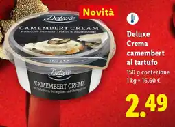 Lidl Deluxe Crema camembert al tartufo offerta