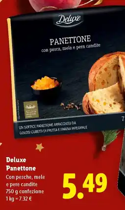 Lidl Deluxe Panettone offerta