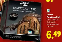 Lidl Deluxe Panettone Dark offerta