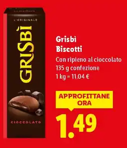 Lidl Grisbi Biscotti offerta