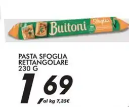 Coop Buitoni pasta sfoglia rettangolare offerta