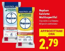 Lidl Napisan Salviette Multisuperifici offerta