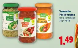 Lidl Vemondo Pesto vegano offerta