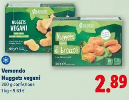 Lidl Vemondo Nuggets vegani offerta