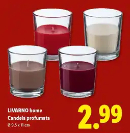 Lidl LIVARNO home Candela profumata offerta