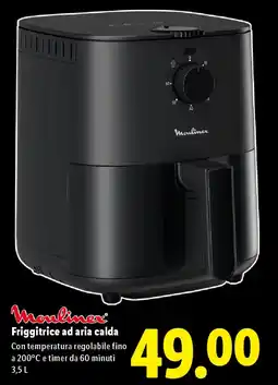 Lidl Moulinex Friggitrice ad aria calda offerta