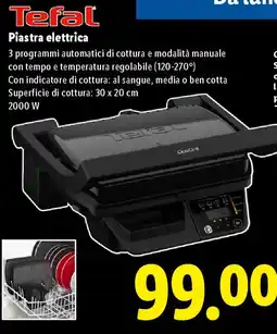 Lidl Tefal Piastra elettrica offerta