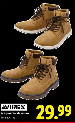 Lidl AVIREX Scarponcini da uomo offerta
