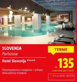 Lidl SLOVENIA Portorose Hotel Slovenija offerta