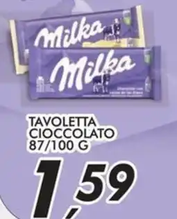 Coop Milka tavoletta cioccolato offerta