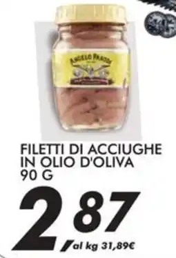 Coop Angelo parodi filetti di acciughe in olio d'oliva offerta